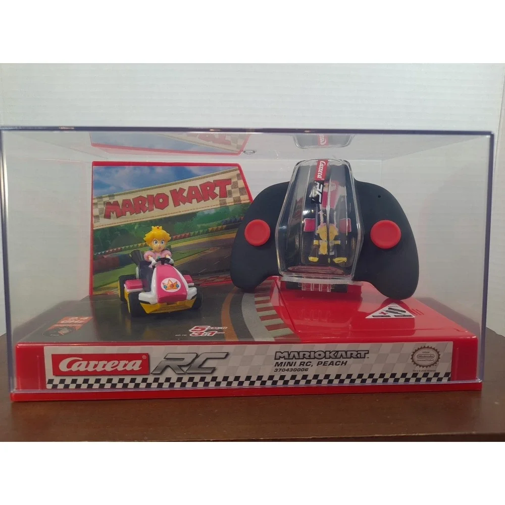 NIB Carrera RC Nintendo Mario Kart 2.4 GHz Mini Radio Remote Control Toy - Peach